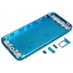 iPhone 5S Back Housing Color Conversion (Blue) iPhone 5S Aluminum Back Housing Color Conversion - Blue